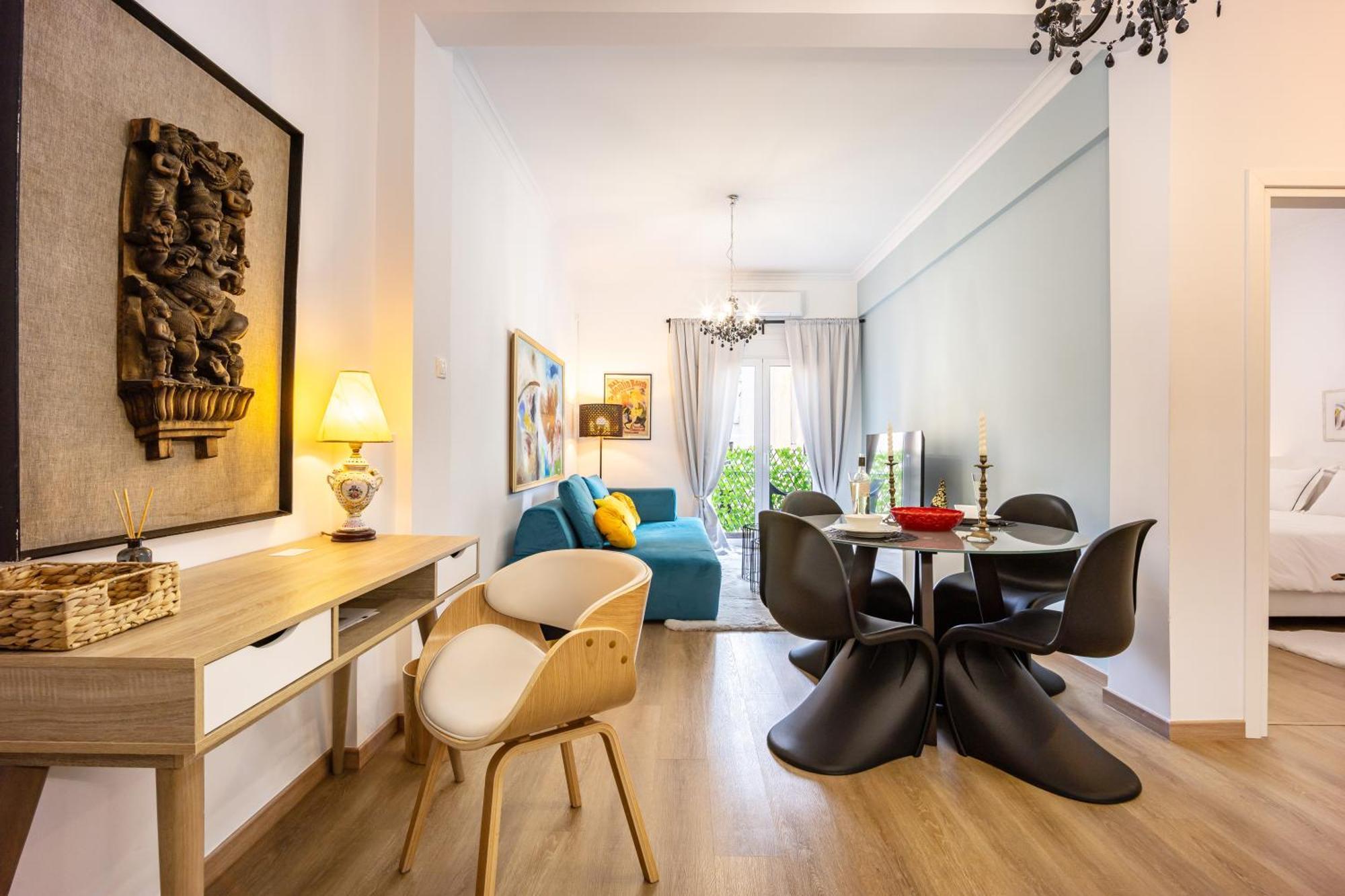Zen Elegant Apartment In The Center Of Athene Buitenkant foto